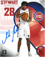 Isaiah Stewart Autographed Detroit Pistons 8x10 Photo #2