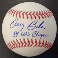 Doug Baker Autographed Baseball - Official Major League Ball w/ "84 WS Champs"