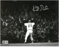 Kirk Gibson Autographed Detroit Tigers 8x10 Photo #6 - 1984 WS HR - B&W