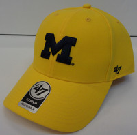 University of Michigan 47 Brand Maize MVP Snapback Hat