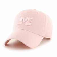 Univerysity of Michigan Women's 47 Brand Clean Up Adjustable Pink Hat