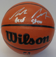 Isaiah Stewart Autographed I/O Basketball w/ "Beef Stew"