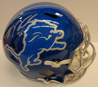 T.J. Hockenson Autographed Detroit Lions Full Size Speed Replica Flash Helmet