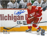 Lucas Raymond Autographed 8x10 Photo #1 - NHL Debut