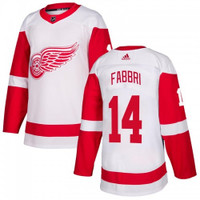 Robby Fabbri Autographed Detroit Red Wings Adidas Road Jersey (Pre-Order)