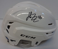 Henrik Zetterberg Autographed Full Size CCM Hockey Helmet - White