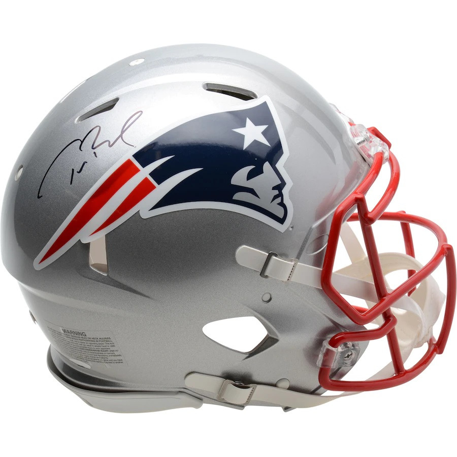 Tom Brady Autographed Patriots Speed 