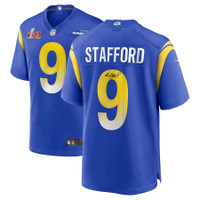 Matthew Stafford Los Angeles Rams Super Bowl LVI Champions Autographed Nike Game Jersey
