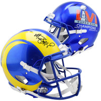 Matthew Stafford Los Angeles Rams Super Bowl LVI Champions Autographed Riddell Speed Authentic Helmet