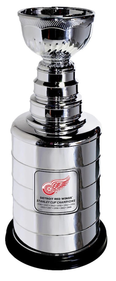 Detroit Red Wings 11-Time Stanley Cup Champions 25'' Replica Team Trophy -  Detroit City Sports