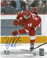 Robby Fabbri Autographed Detroit Red Wings 8x10