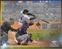 Miguel Cabrera Autographed Detroit Tigers 16x20 Photo #7 - 2021 Opening Day Home Run