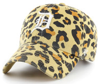 Detroit Tigers Women's 47 Tan Bagheera Cheetah Clean Up Adjustable Hat