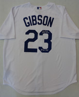 Kirk Gibson Autographed Los Angeles Dodgers Nike Jersey w/ "88 NL MVP"