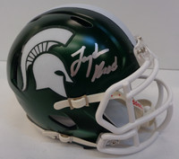 Jayden Reed Autographed Michigan State Spartans Mini Helmet