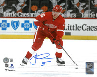 Jakub Vrana Autographed Detroit Red Wings 8x10 Photo #1