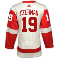 Steve Yzerman Autographed Detroit Red Wings White Adidas Jersey (Pre-Order)