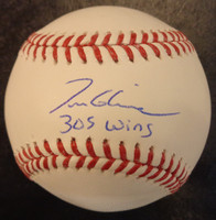 Tom Glavine Autographed Official Major League Baseball w/ "305 Wins"