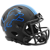 Aidan Hutchinson Autographed Detroit Lions Riddell Eclipse Mini Football Helmet (Pre-Order)