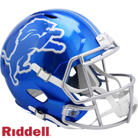 Aidan Hutchinson Autographed Detroit Lions Riddell Flash Replica Football Helmet (Pre-Order)