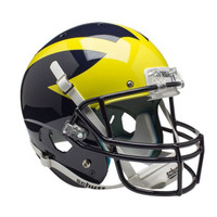 Aidan Hutchinson Autographed Michigan Wolverines Schutt Replica Full Size Helmet (Pre-Order)