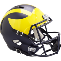 Aidan Hutchinson Autographed Michigan Wolverines Riddell Replica Full Size Helmet (Pre-Order)