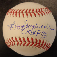 Reggie Jackson Autographed Official Major League Baseball w/ "HOF 93"