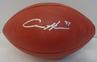 Aidan Hutchinson Autographed Official NFL Duke Football