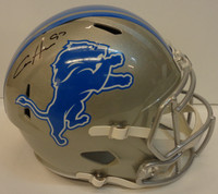 Aidan Hutchinson Autographed Detroit Lions Full Size Replica Speed Helmet