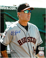A.J. Hinch Autographed Houston Astros 8x10 Photo