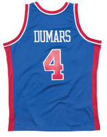 Joe Dumars Detroit Pistons Road 1988-89 Swingman Jersey