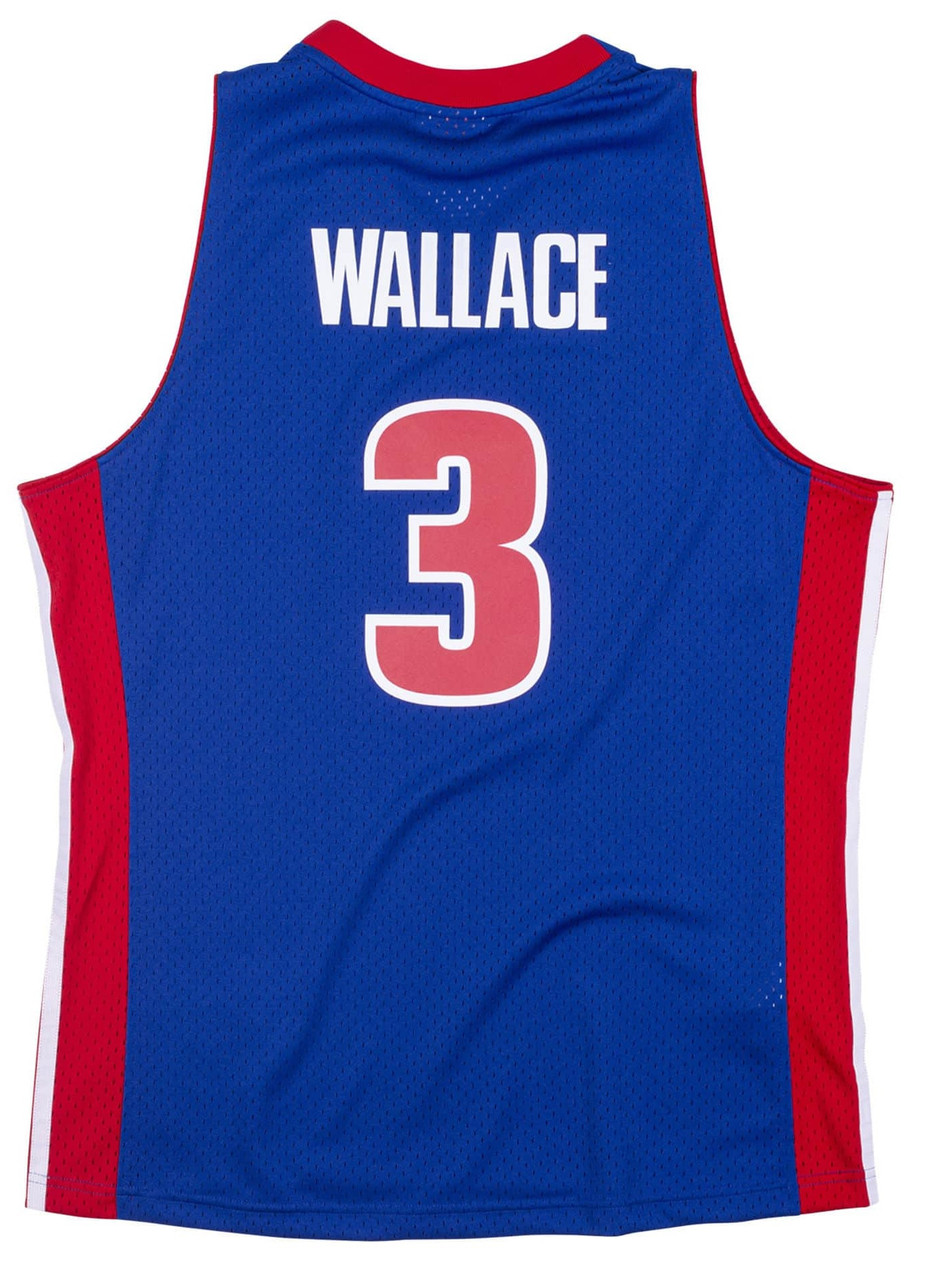 Ben Wallace Detroit Pistons Road Swingman 2003-04 Jersey