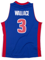 Ben Wallace Detroit Pistons Road Swingman 2003-04 Jersey
