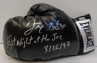 Darren McCarty Autographed Black Everlast Synthetic Leather Boxing Glove w/ "Fight Night At The Joe 3/26/97"