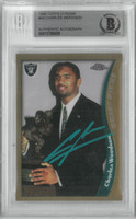 Charles Woodson Autographed 1998 Topps Chrome Rookie Card