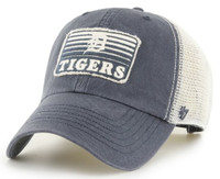 Detroit Tigers 47 Brand Vintage Navy Lake Mesh Clean Up Snapback Hat