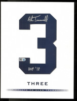 Alan Trammell Autographed "Three - A Salute to Alan Trammell" Book w/ "HOF 18"