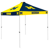 Michigan Wolverines 9' x 9' Checkerboard Canopy Tent