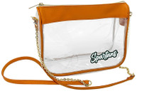 Michigan State University Logo Brands Hype Clear Bag
