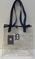 Detroit Tigers Logo Brands Stadium Clear Tote