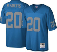 Barry Sanders Autographed Detroit Lions Mitchell & Ness Blue 1994 Jersey (Pre-Order)