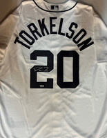 Spencer Torkelson Autographed Nike Home Replica Detroit Tigers Jersey