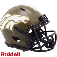 Denver Broncos Riddell Salute To Service Mini Helmet