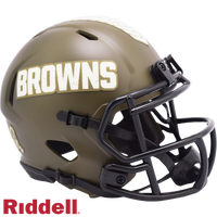 Cleveland Browns Riddell Salute To Service Mini Helmet