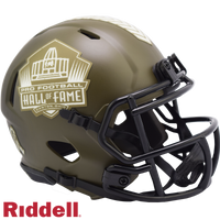 NFL Hall of Fame Riddell Salute To Service Mini Helmet