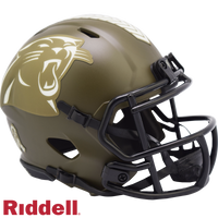 Carolina Panthers Riddell Salute To Service Mini Helmet
