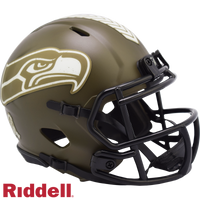 Seattle Seahawks Riddell Salute To Service Mini Helmet