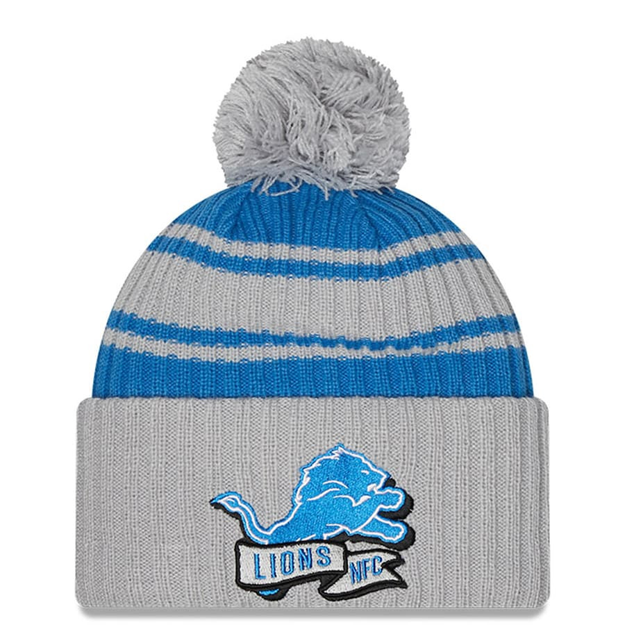 detroit lions winter hat