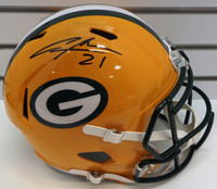 Charles Woodson Autographed Green Bay Packers Full Size Replica Helmet