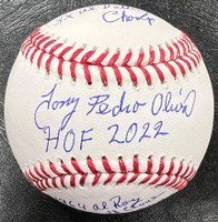 Tony Oliva Autographed OMLB w/ 6 Inscriptions